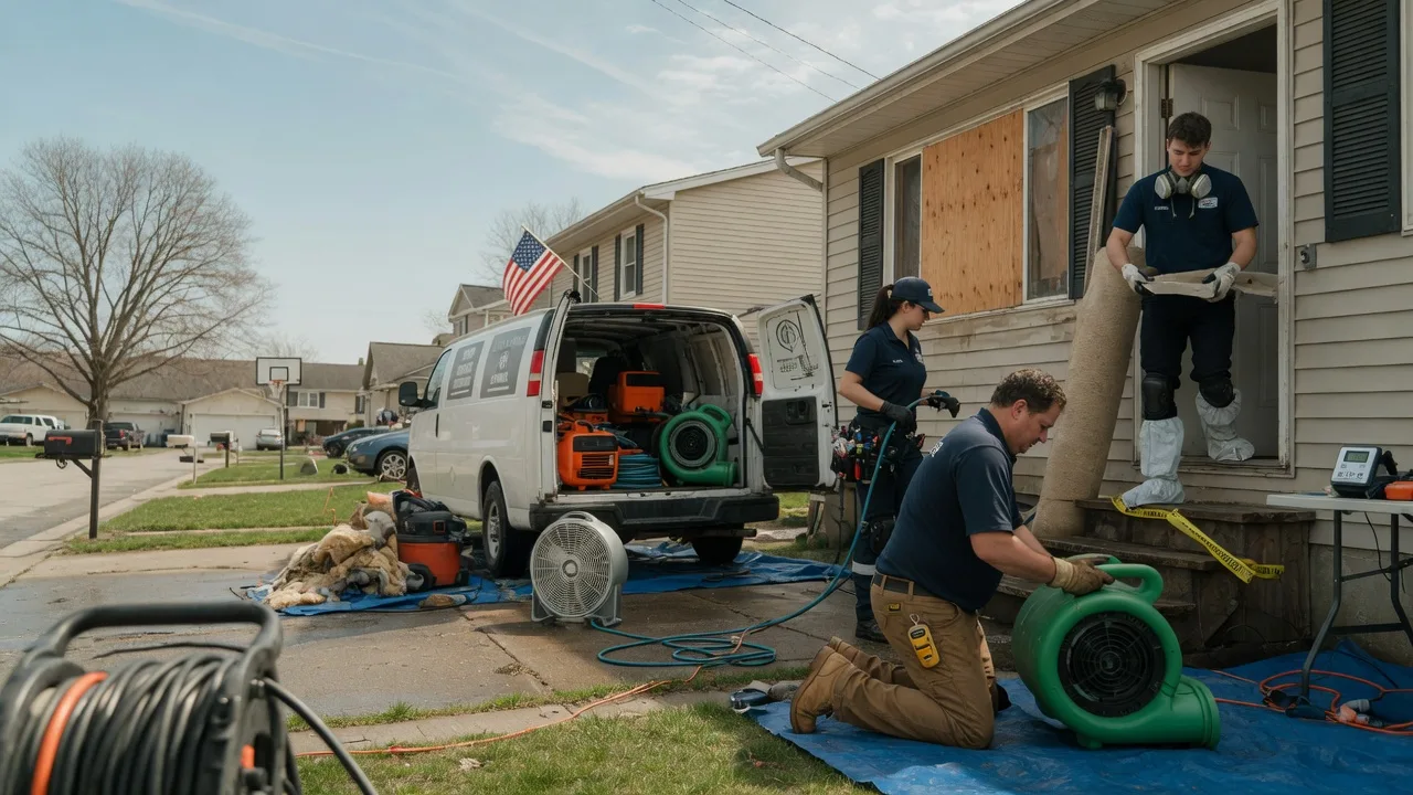 Water Damage Restoration in Randolph, TX near me